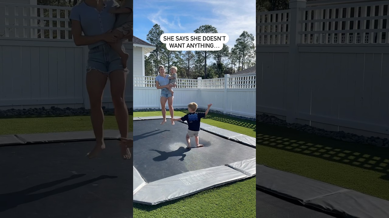 Give Mom the Gift She Actually Wants: An In-Ground Trampoline (BIG Sale Coming!)