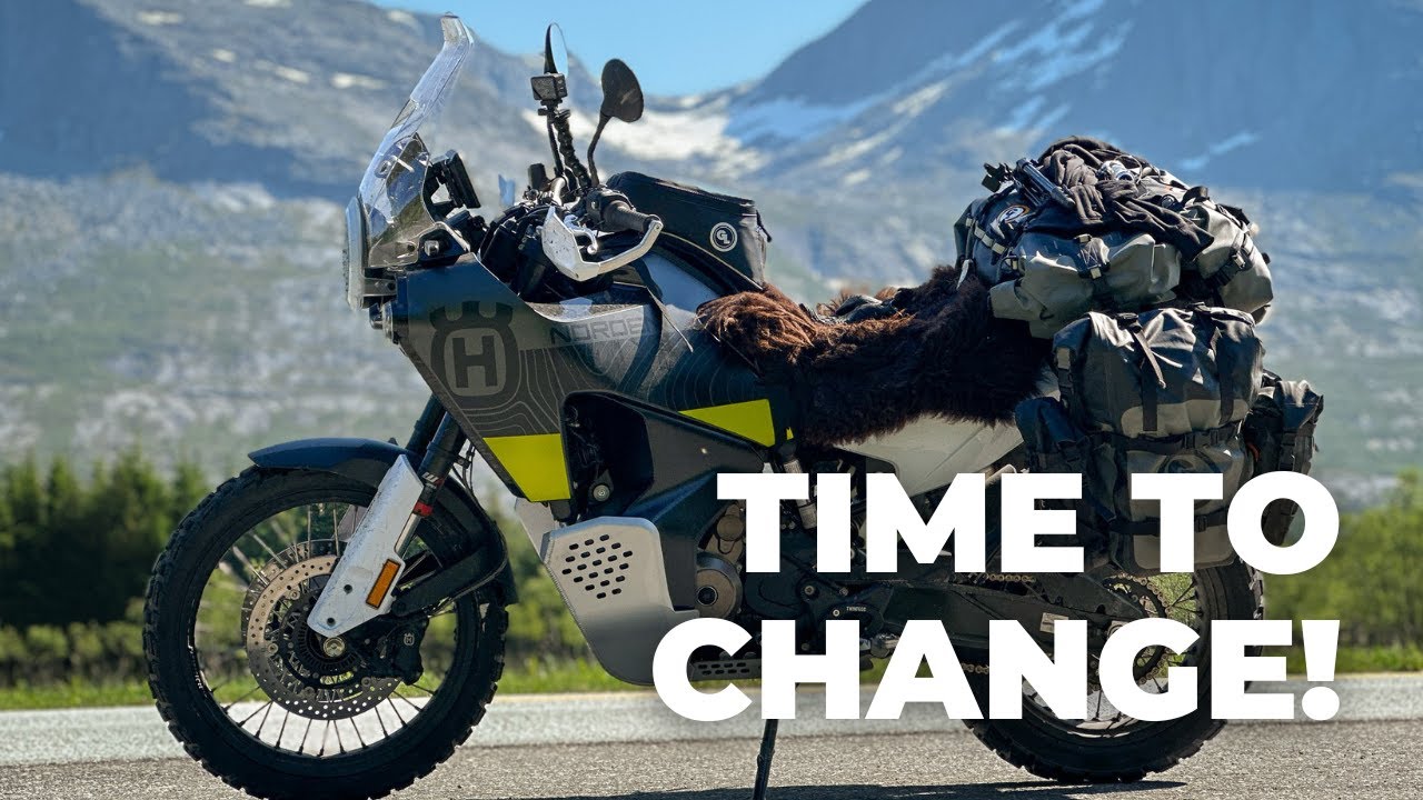 Dunlop Trailmax Raid on my Norden 901 for a motorcycle camping trip through Scandinavia  [S5-E9]