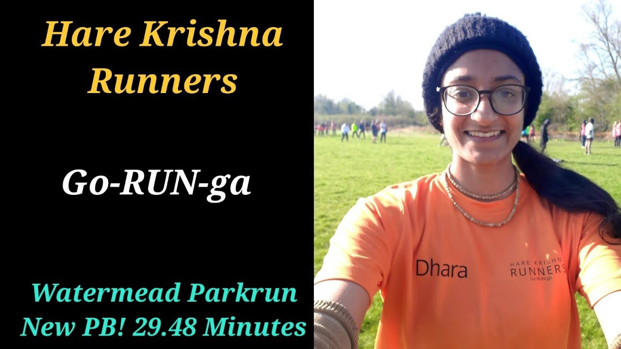 Hare Krishna Runners - Watermead Parkrun (New PB!!!)