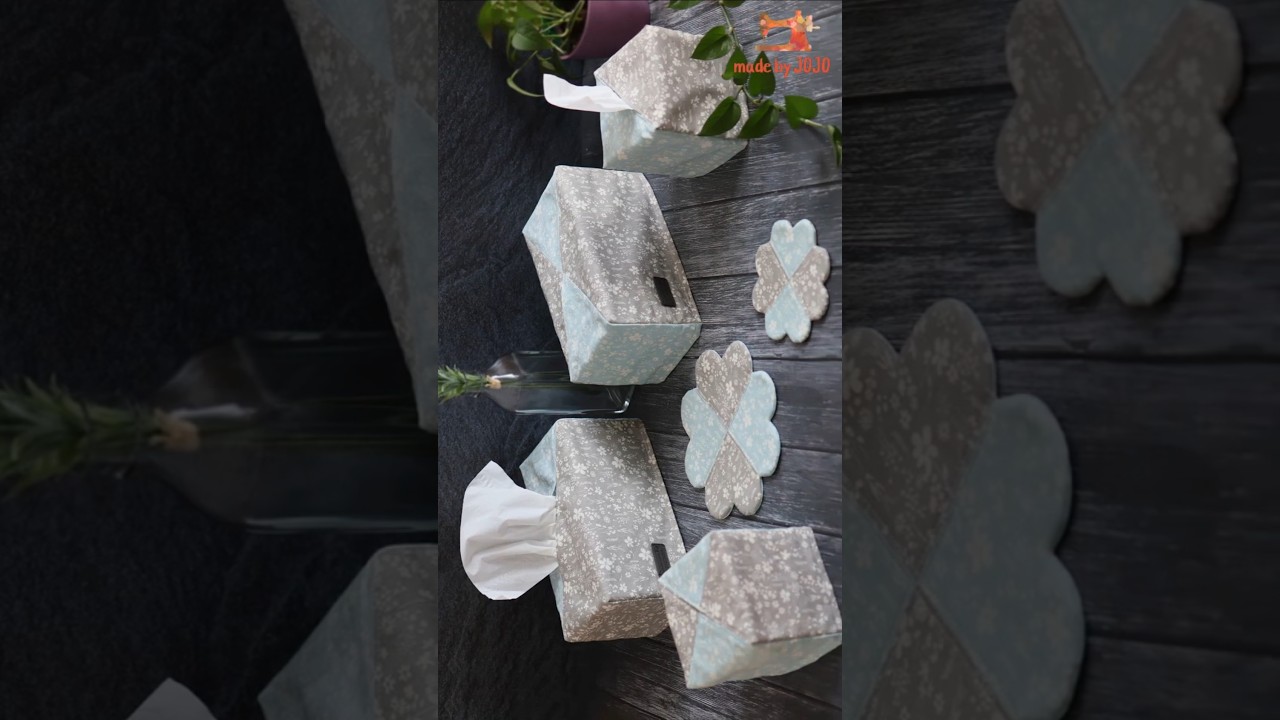 Крышки коробок для салфеток DIY | Легкое шитье | Бесплатные выкройки