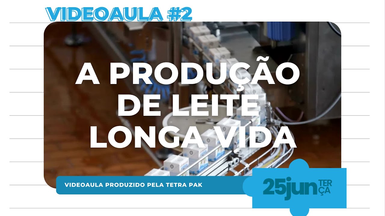 Produção do Leite Longa Vida | Semana do Conhecimento - videoaula #2