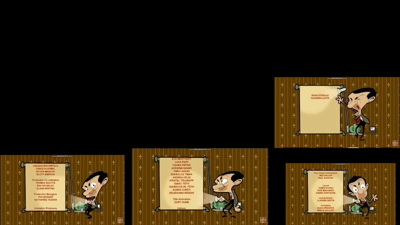 Mr bean 5x slow old credits slowed