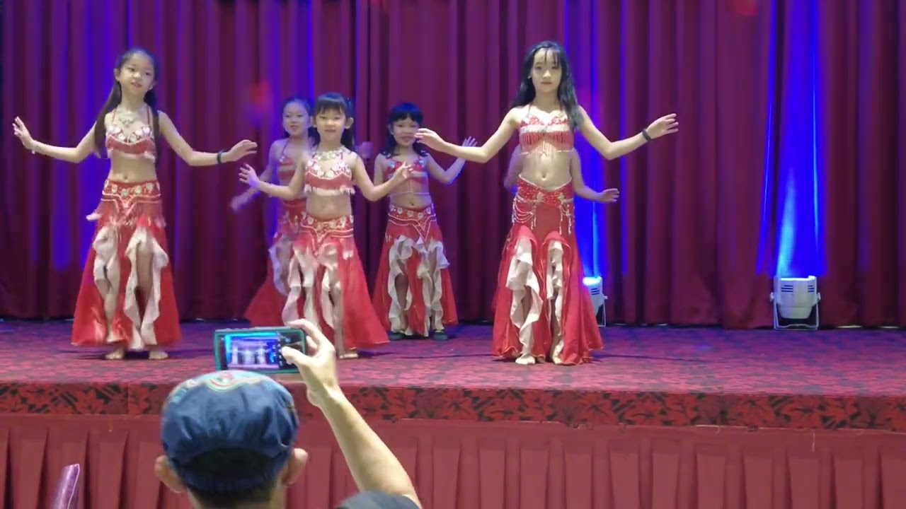 摩登肚皮舞協會第二屆大會兒童肚皮舞鼓舞
