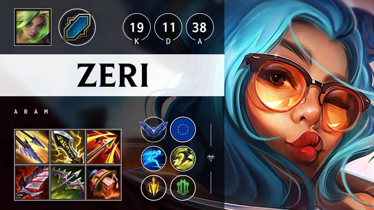 Zeri ARAM - EUW Diamond Patch 25.06