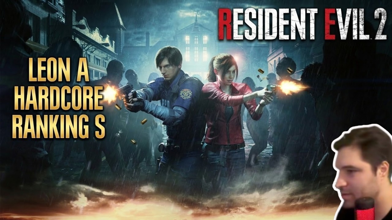 LEON [A] HARDCORE - FINAL RANKING S - RESIDENT EVIL 2 REMAKE #live + #chat PS5-PRO