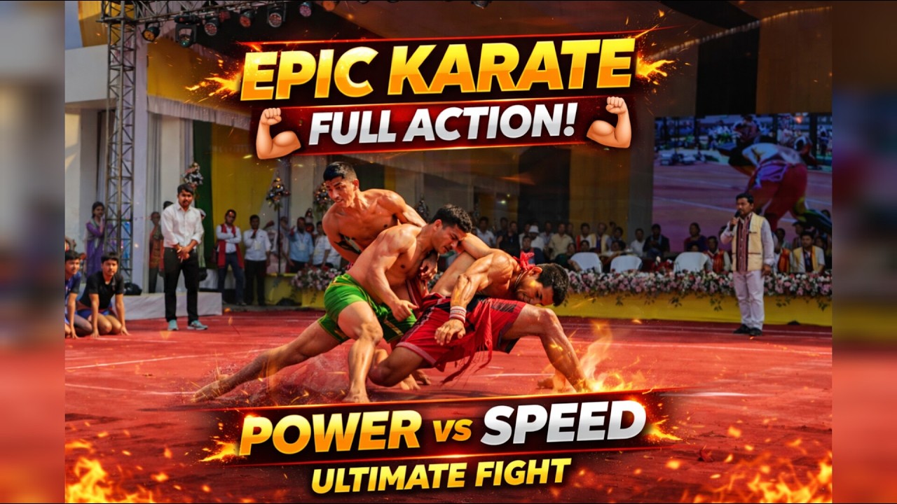 Karate Fight Championship 💪 Most Powerful Knockout Match