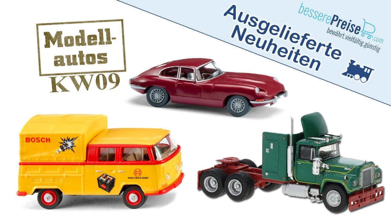 Eingetroffene Modellauto Neuheiten | KW 09 2024