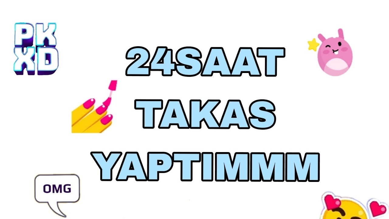 24 Saat takas yaptımmm  (VİDEOM YARIDA KESİLDİİİ😭😭)