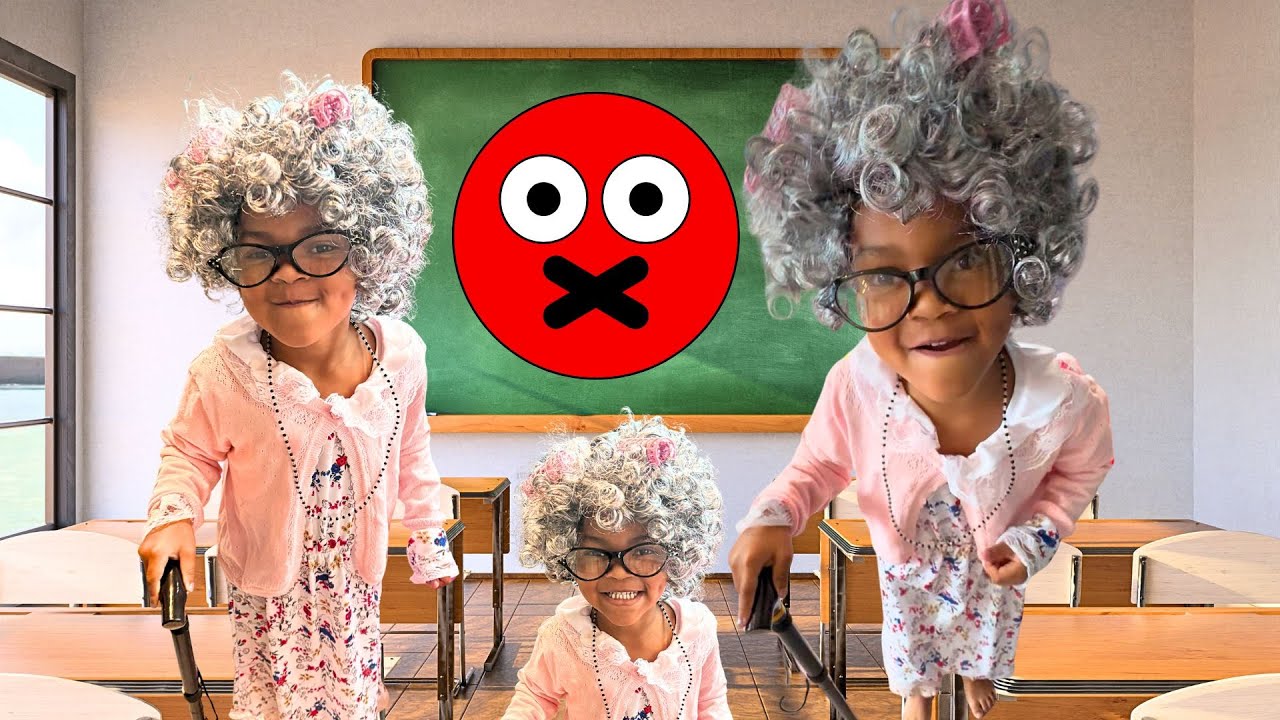 Granny’s Surprise 😳👵 | Why Is Granny Acting Like That?! Kids Skit