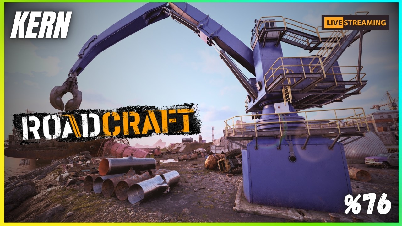 🔥🚧 RoadCraft LIVE: Kern bei 76 % – Finale in Sicht!