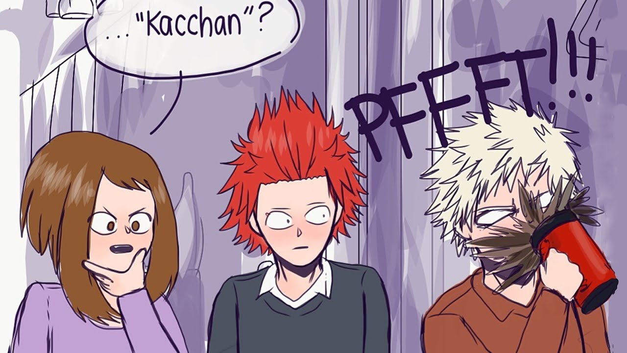 «Бум-бар» из комикса «Моя геройская академия» (MHA)