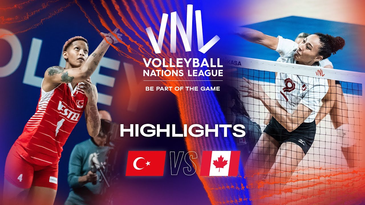 🇹🇷 TUR vs. 🇨🇦 CAN - Highlights Week 2 | Women's VNL 2023