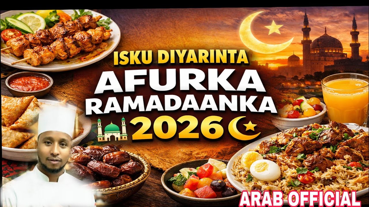 “Ma rabtaa afur Ramadaan oo 10 daqiiqo ku diyaarsan?”