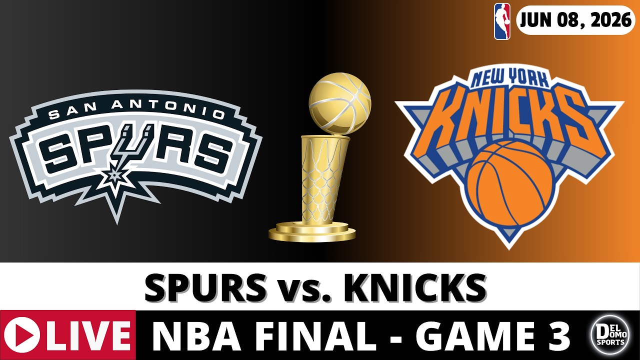 SAN ANTONIO SPURS VS NEW YORK KNICKS 🏀 NBA Finals Game Score Radio Play-by-Play