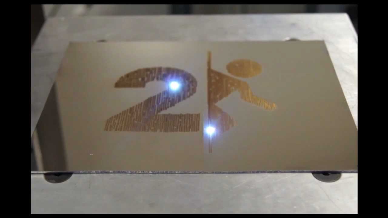 Portal 2: Want You Gone - Played with Fiber Laser