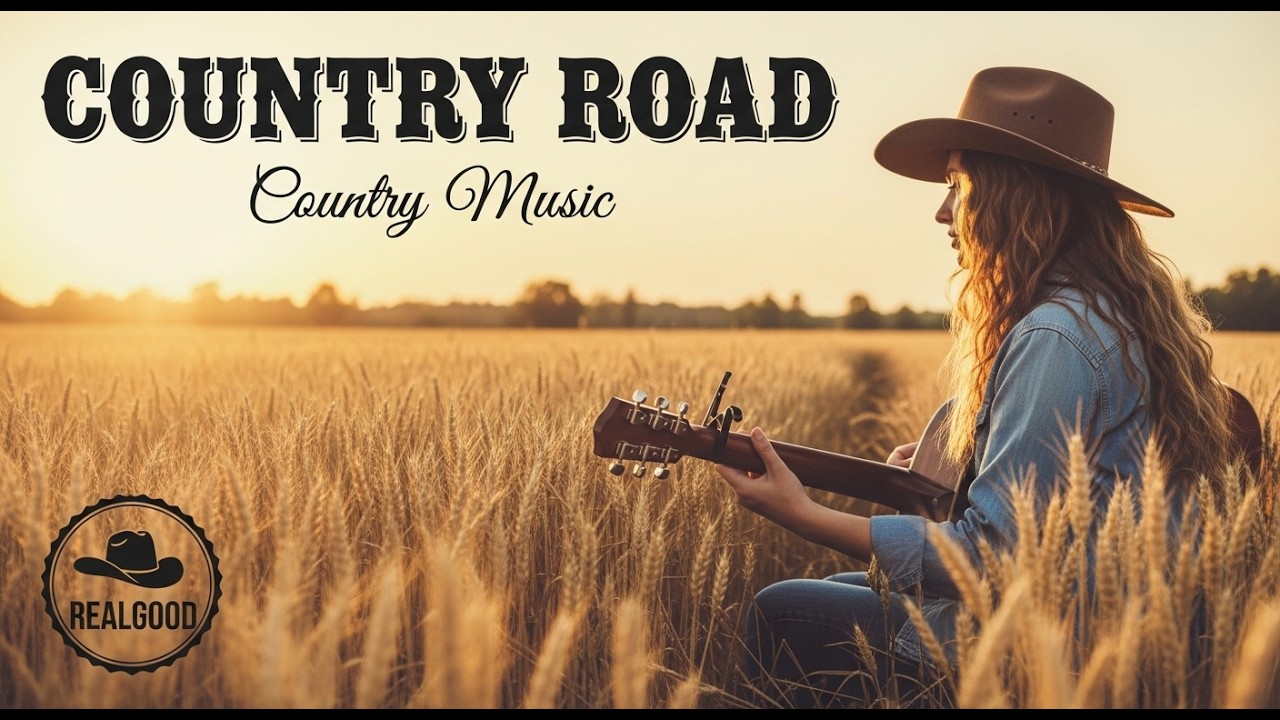 Peaceful Country Road Playlist – Acoustic Western Relaxation