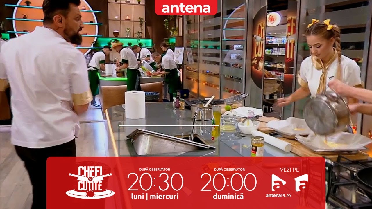 Nervi în bucătăria Chefi la Cuțite. Chef Richard Abou Zaki: Te bat cu polonicul!