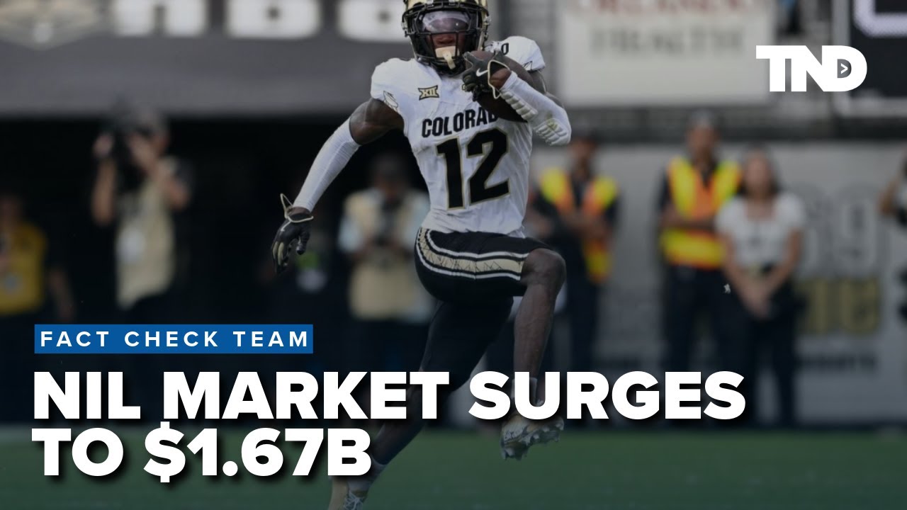 NIL market surges to $1.67 billion in new era for college athletes