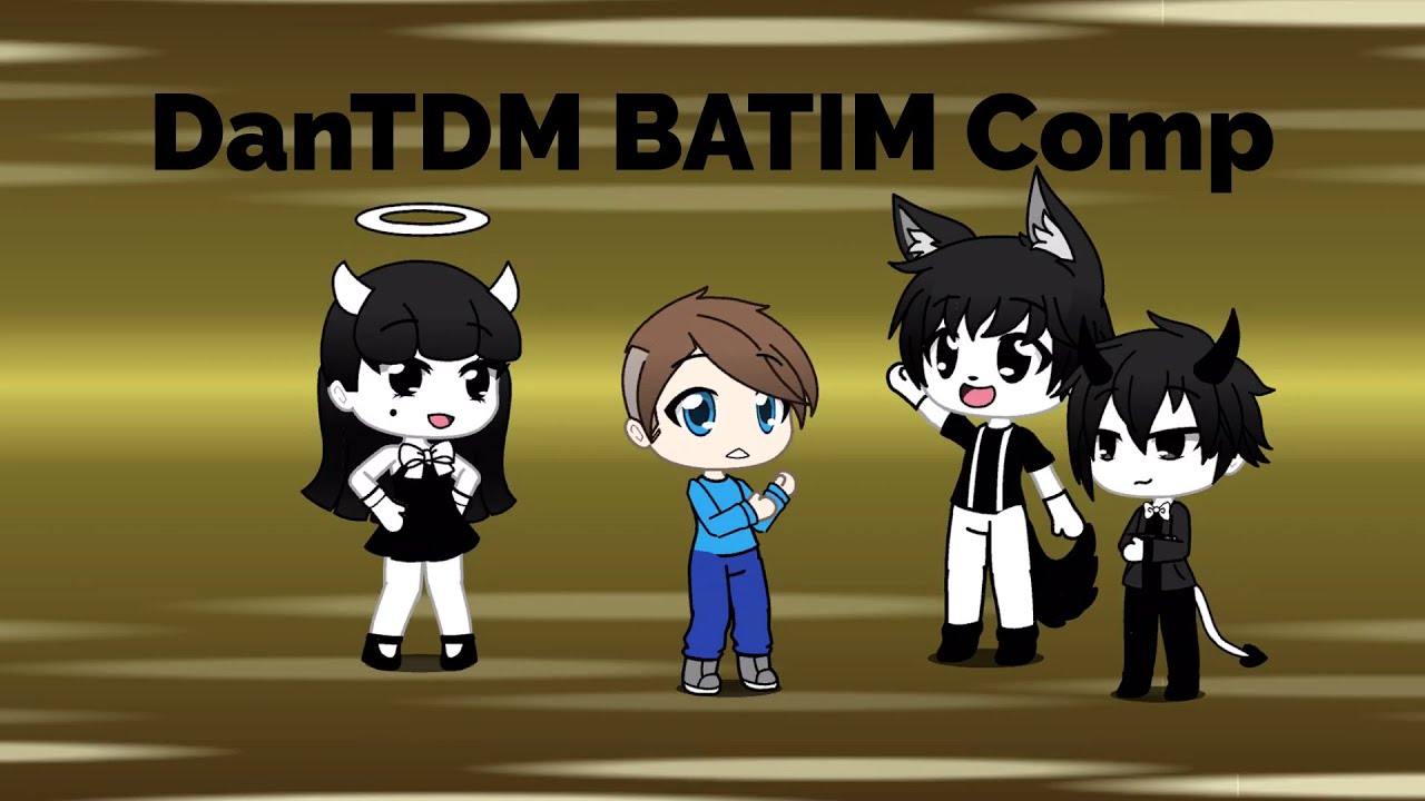 DanTDM Bendy and The Ink Machine Compilation 1 (Фан-видео Gacha Life)