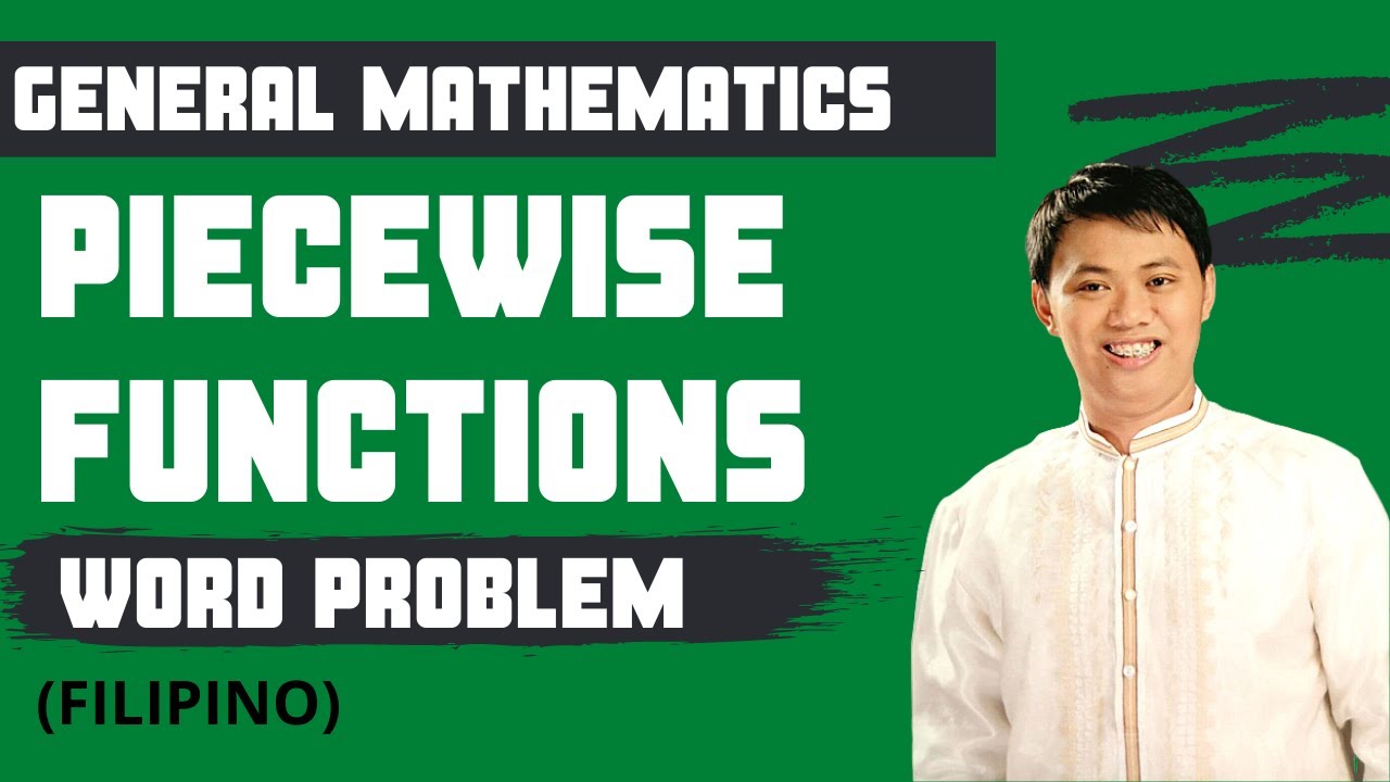 Word Problem: Piecewise Functions - General Mathematics