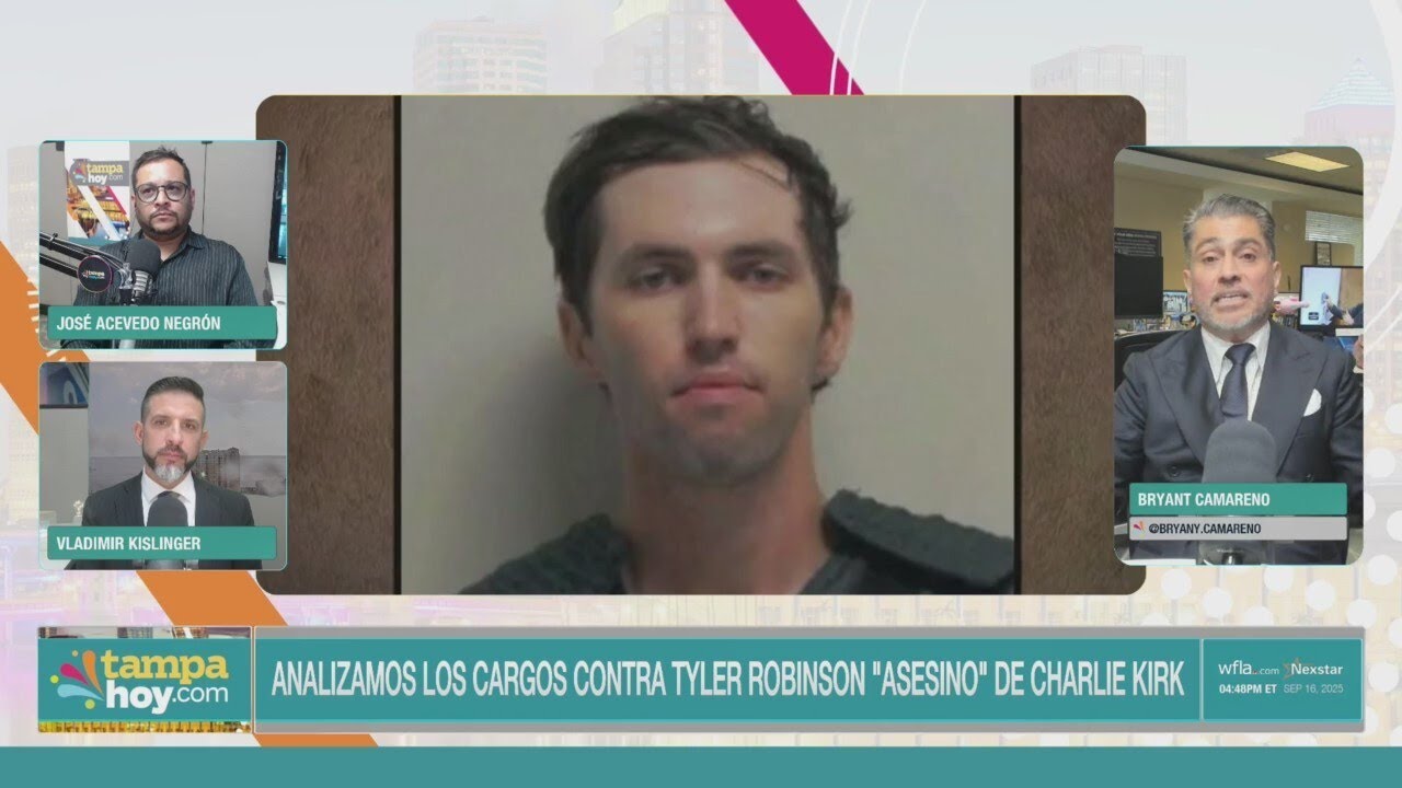 Analizamos los cargos contra Tyler Robinson junto al abogado Bryan Camareno