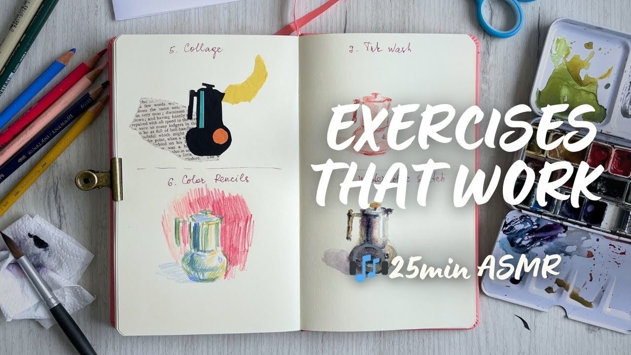 8 Exercises That ACTUALLY Level Up Your Art Skills✍️