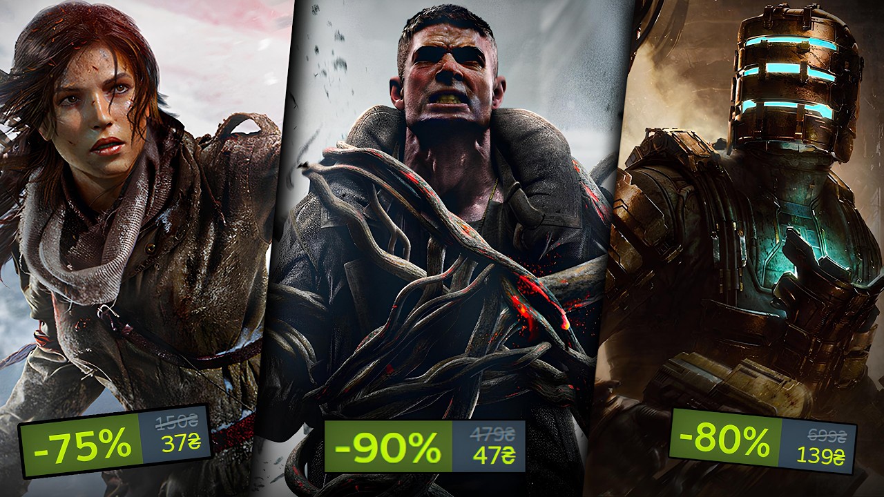 ДОБІРКА ТОПОВИХ ІГОР У STEAM ЗІ ЗНИЖКАМИ!