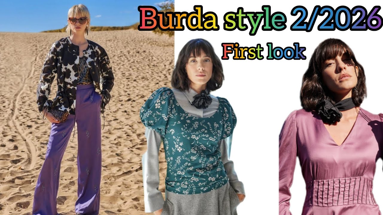 Burda style 2/2026 ,, first look 👌 