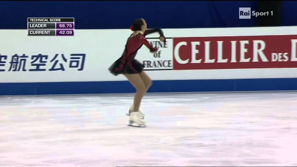2015 Figure Skating World Champs Shanghai - ladies - FP - Rika HONGO