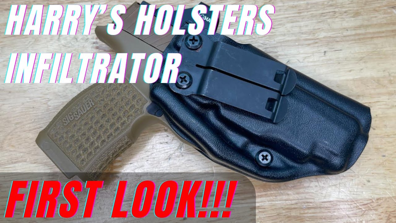 Harry's Holsters Infiltrator...First Look #holster #firstlook