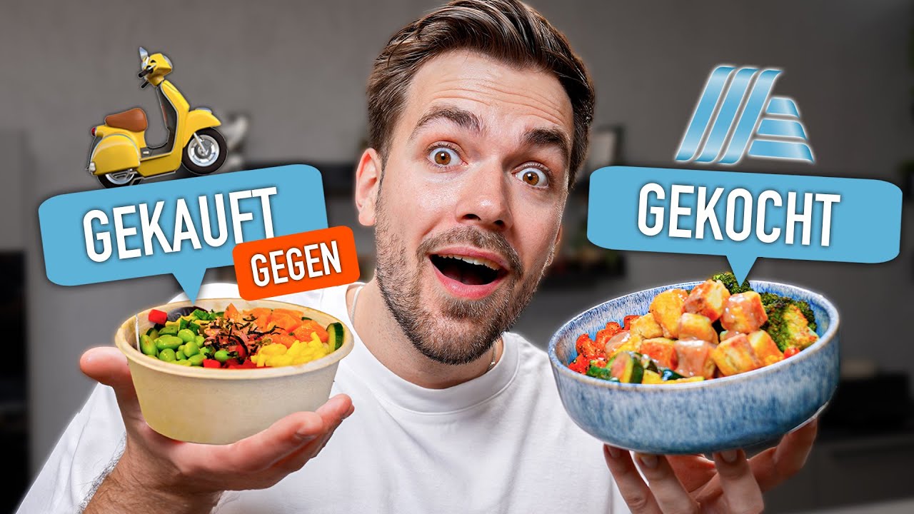 Veggie Bowl für unter 5€* 🤤 | GEKAUFT GEGEN GEKOCHT mit @maxxpane