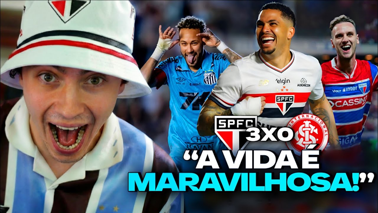 CHORUME REAGINDO AOS GOLS DE SAO PAULO 3 X 0 INTER E REA&Ccedil;&Otilde;ES DO BALDASSO! O INTER VAI CAIR?????