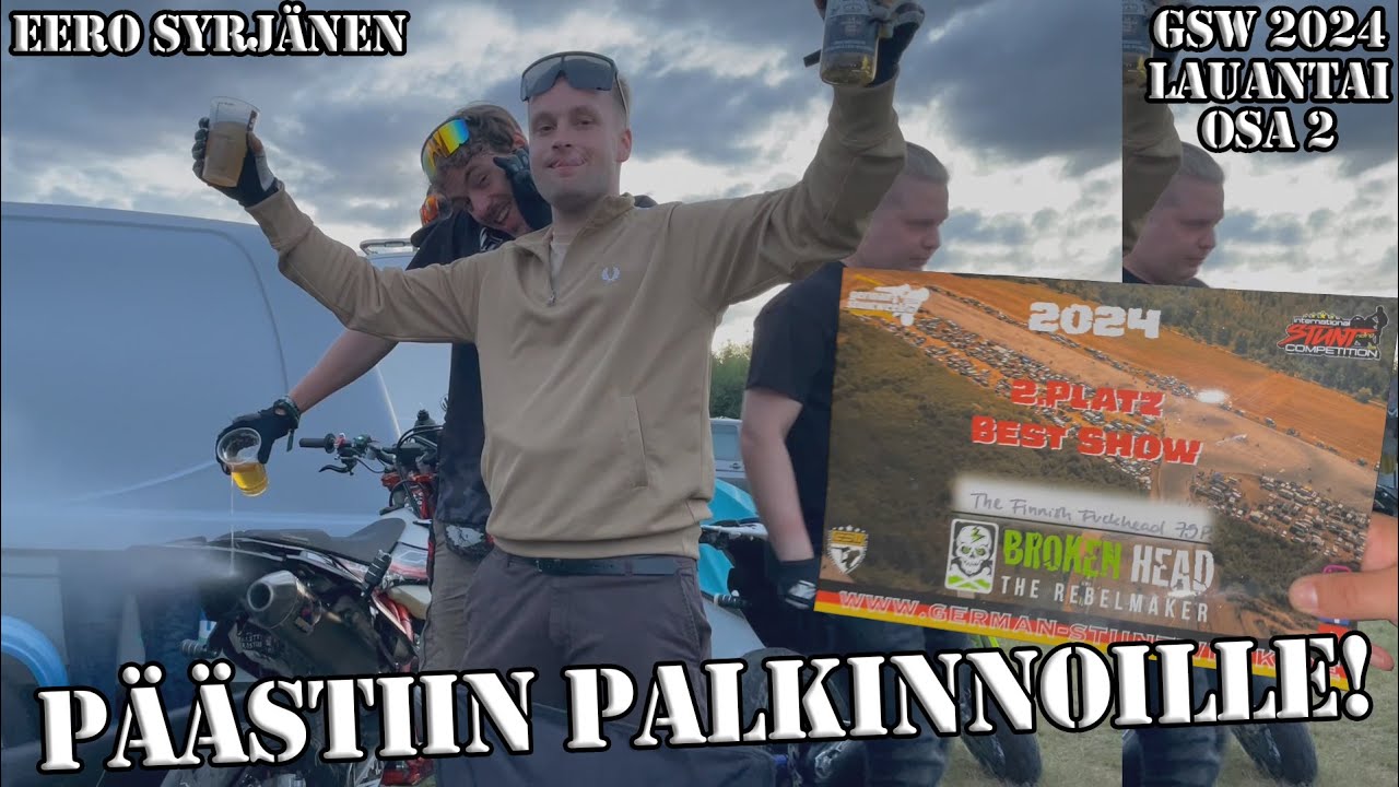 FINAALIT || GERMAN STUNT WEEK 2024 || LAUANTAI OSA 2