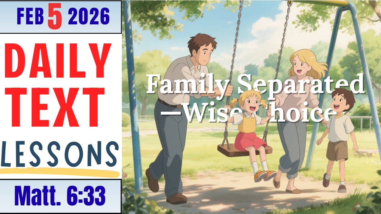 Family Separated&mdash;Wise Choice? | Daily Text Lesson | Matthew 6:33