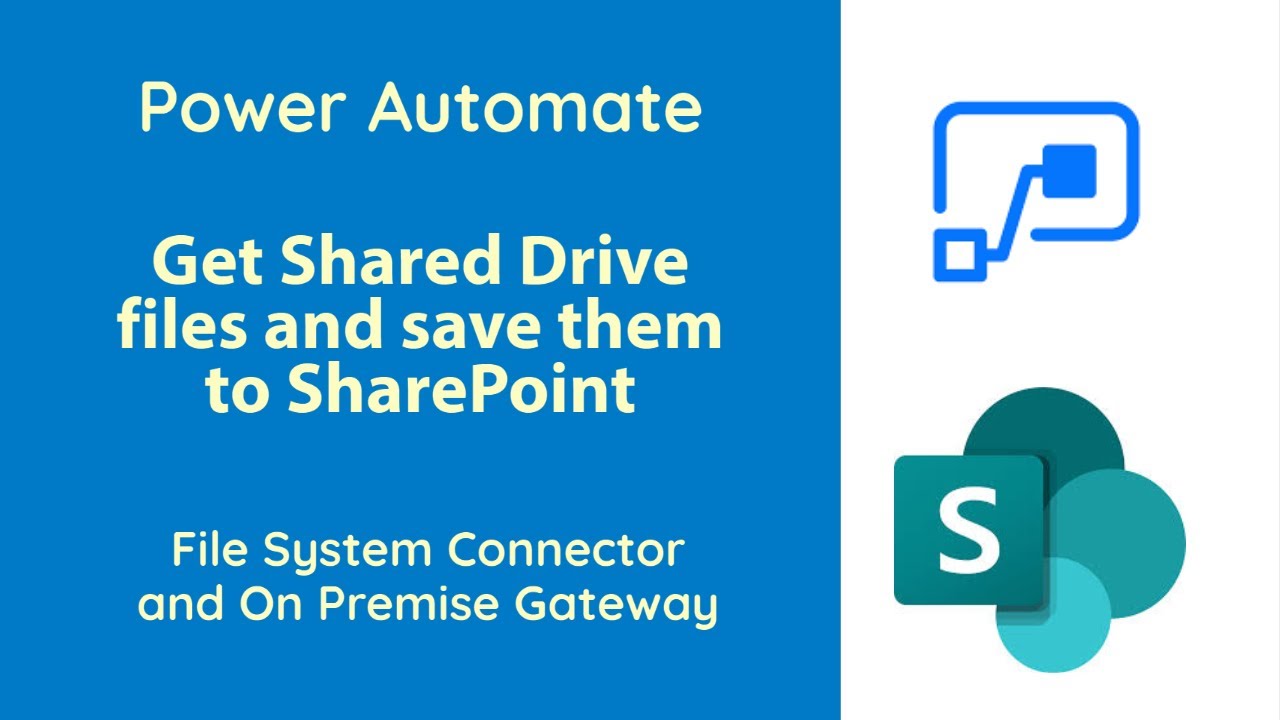 Power Automate — перенос файлов с общего/сетевого диска в SharePoint/OneDrive