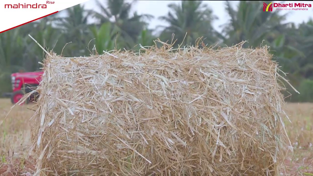 Dharti Mitra Compact Round Baler by Mahindra | AB 1050 | AB 1000 | Mahindra Tractor