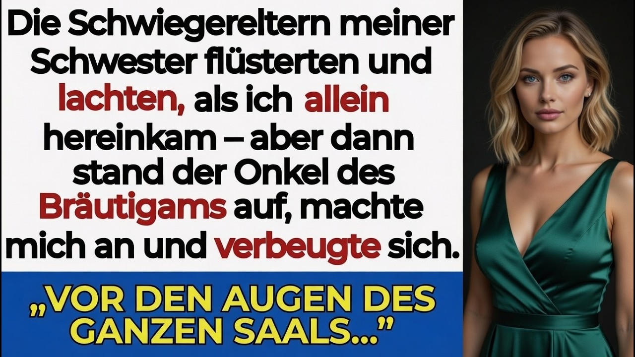 Die Familie des Bräutigams lachte – bis ihr Onkel sich vor mir verbeugte