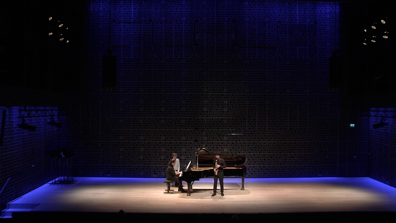 Poeme op 20 for Alto Saxophone and piano by Pierre Phillippe Bauzin