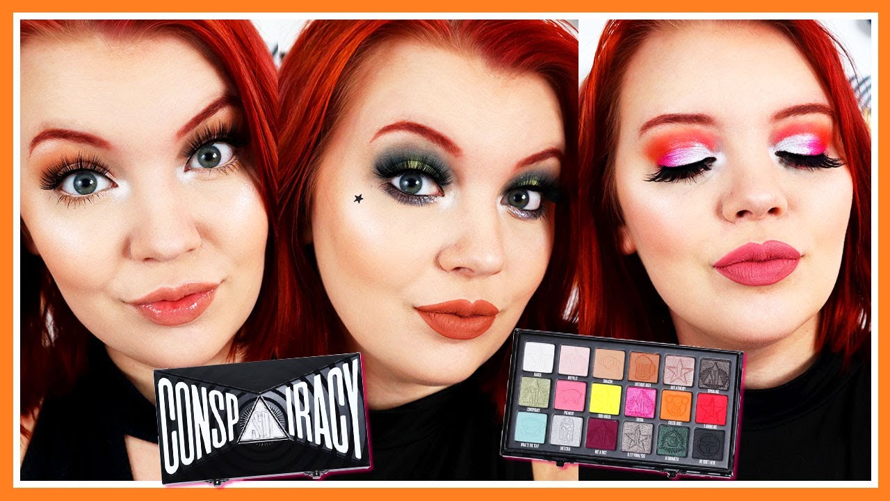 3 Looks! Jeffree Star x Shane Dawson Conspiracy Palette