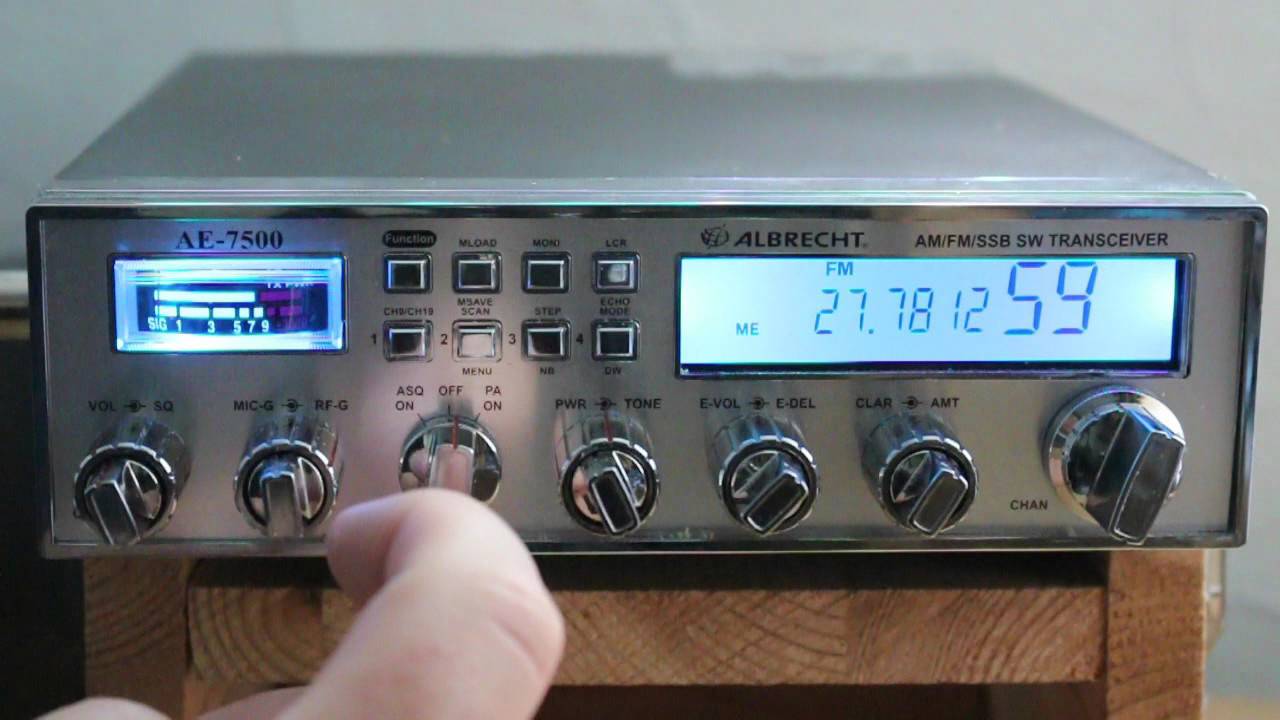 Albrecht AE7500 Review