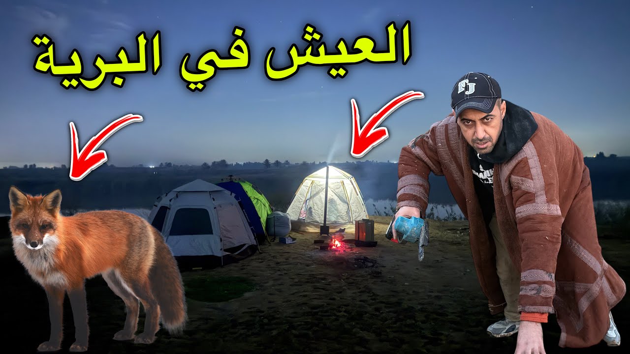 العيش في البرية بساتين ديالى درجة البرودة لاتوصف 
