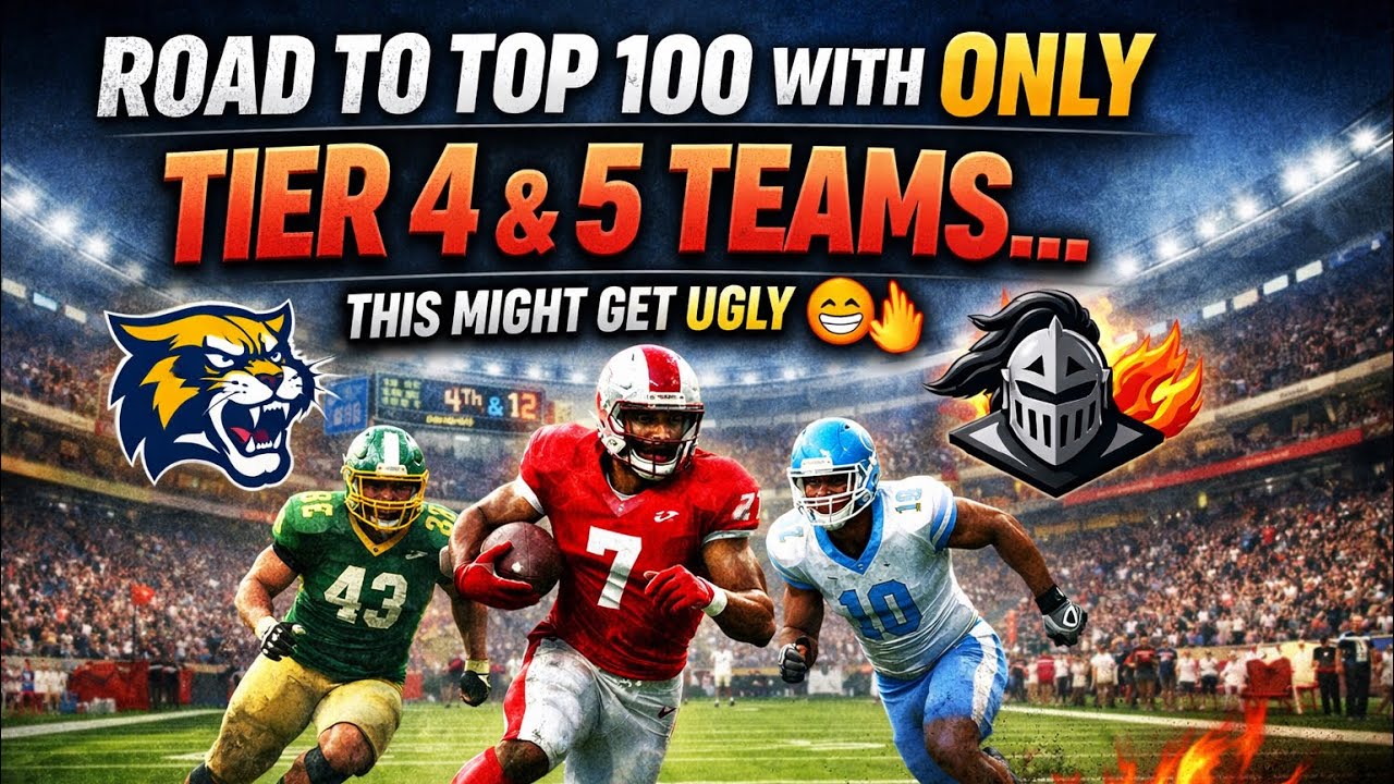 Road To Top 100 With ONLY Tier 4 & 5 Teams… This Might Get Ugly 😬🔥 3/4