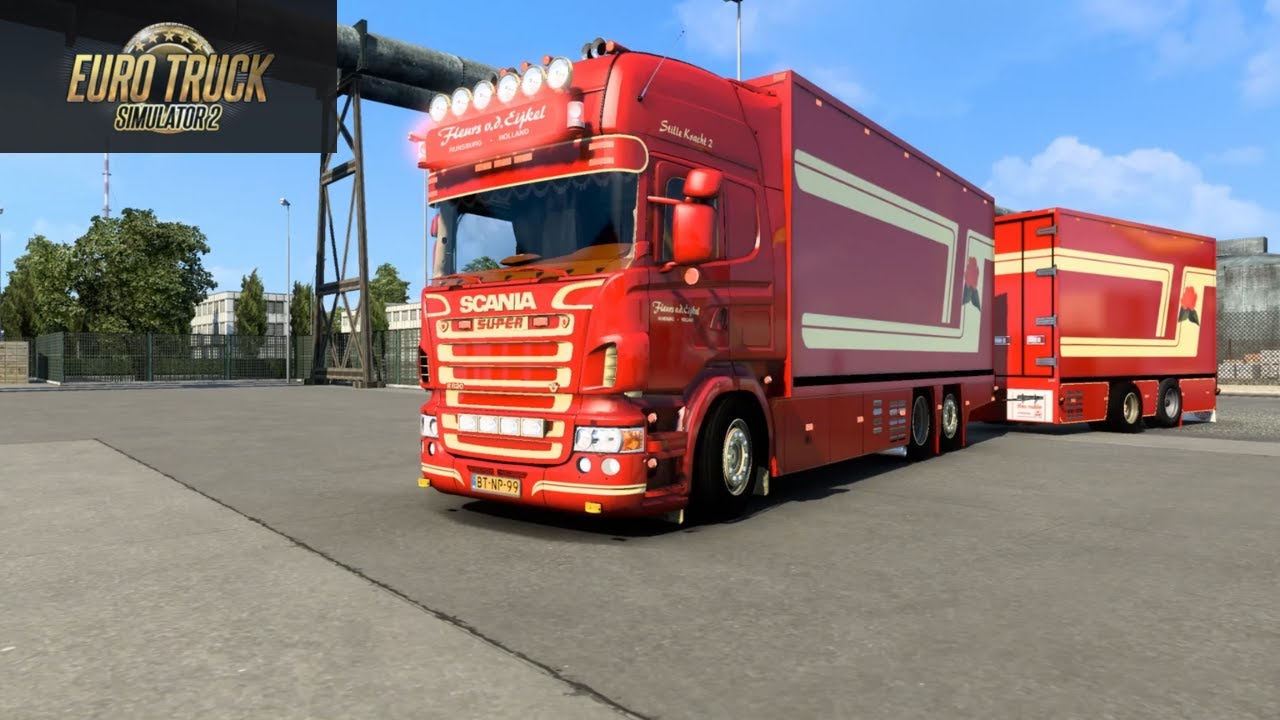 ETS2 1.46 | Duisburg(DE) To Osnabrück(DE) | Scania R620 Fleurs Edition | Pro Mods | Gameplay
