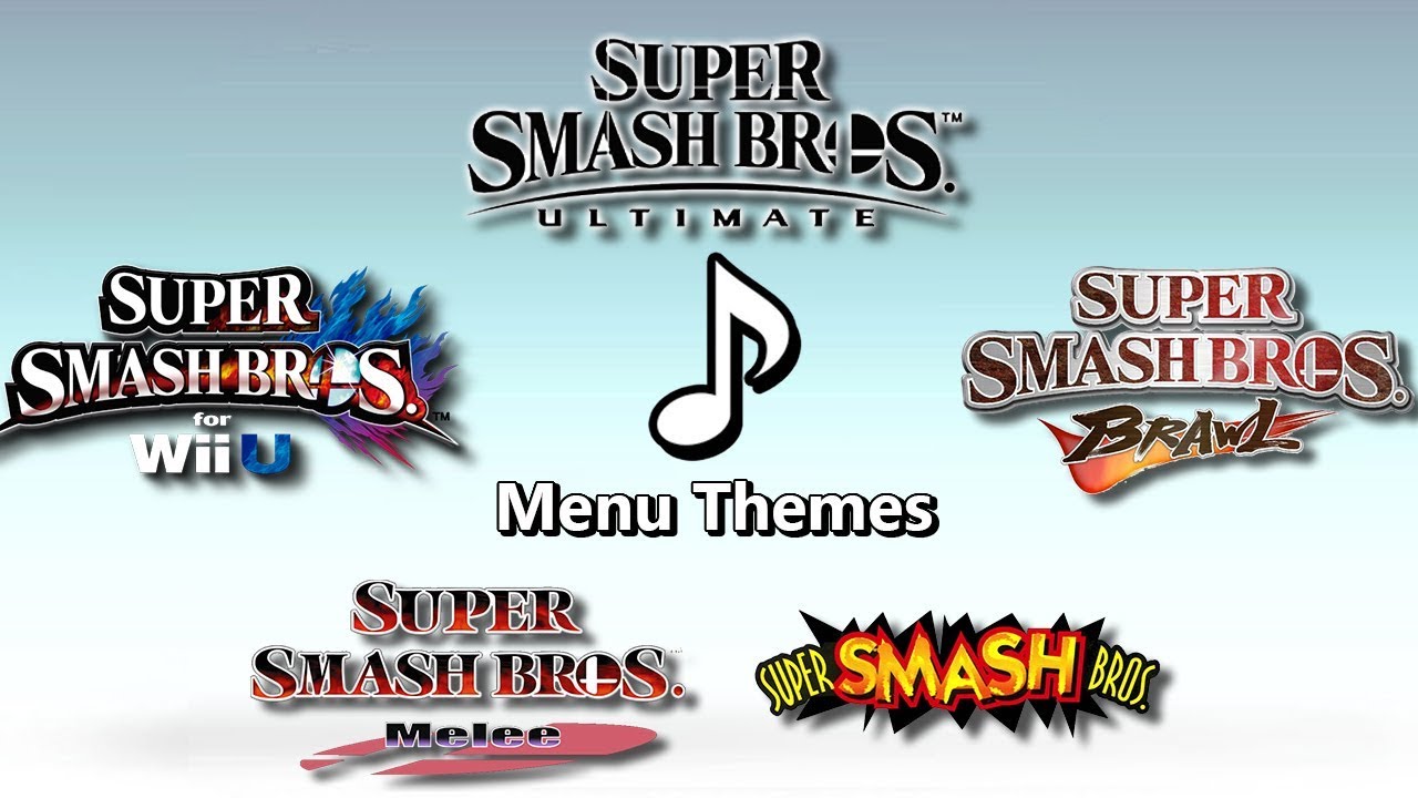 Evolution of Super Smash Bros. Character Menu Themes (1999-2018)