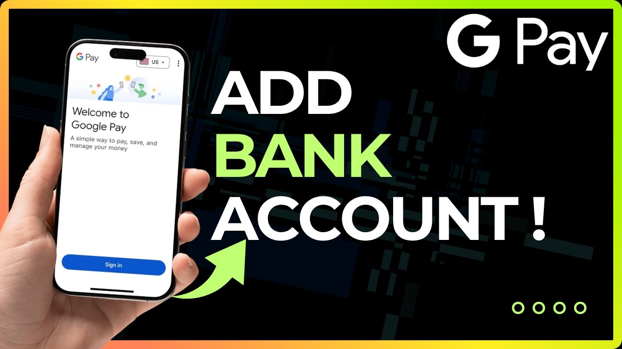 How To Add Bank Account to Google Pay!