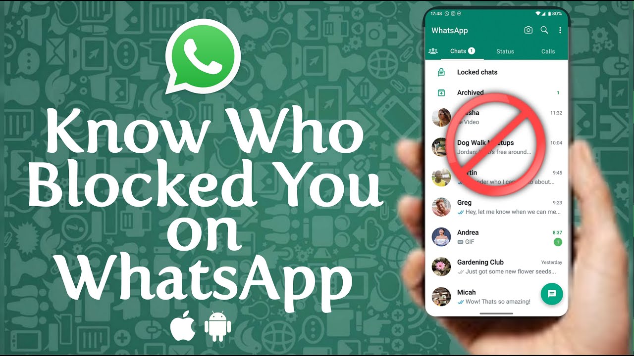 Как узнать, заблокировал ли вас кто-то в WhatsApp