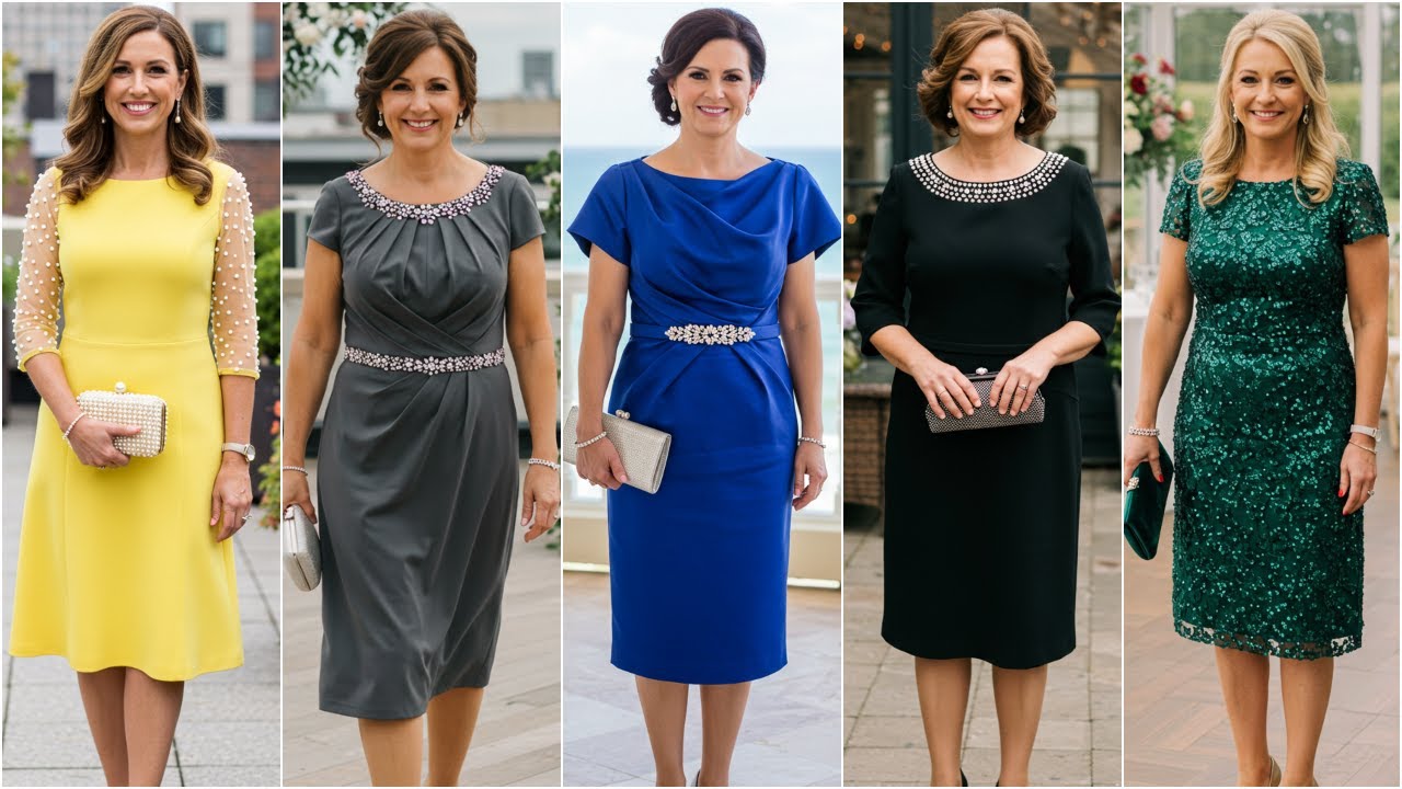 Knee-Length Mother of the Bride Dresses: Elegant Looks for Every Shape
