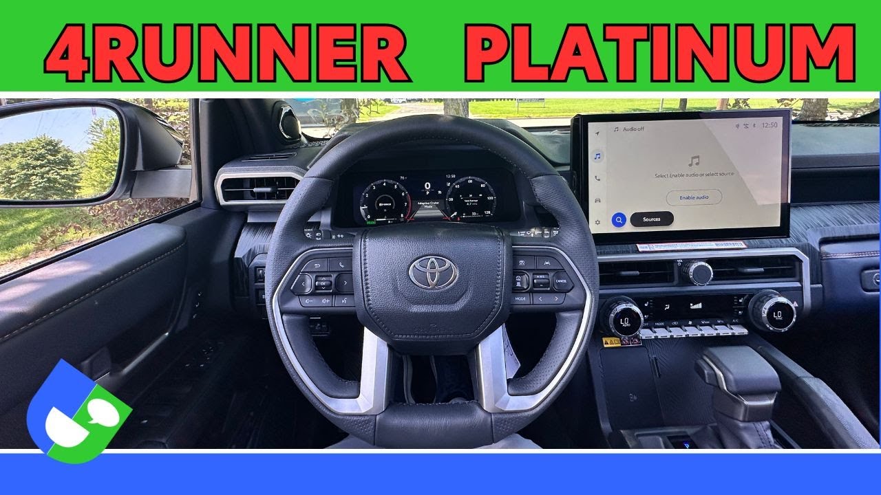 2025 Toyota 4Runner Platinum - Interior Tour of a Premium Off-Road SUV
