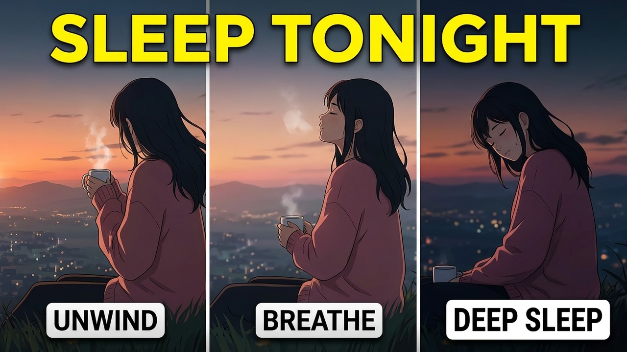 SLOW DOWN AND DRIFT🌙 Calming Music for Deep, Restful Sleep