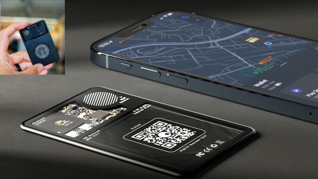 AirCard Ultra thin wallet tracker, Apple Find My compatible
